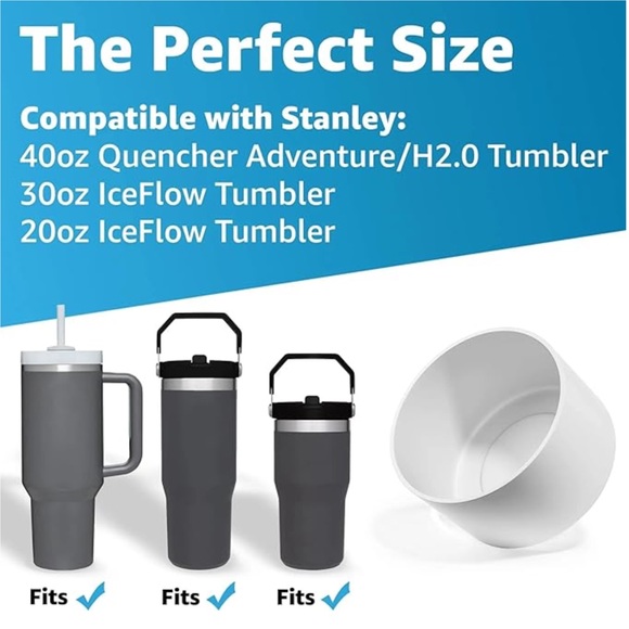 Stanley Cup Orange Silicone Boot - Picture 4 of 5